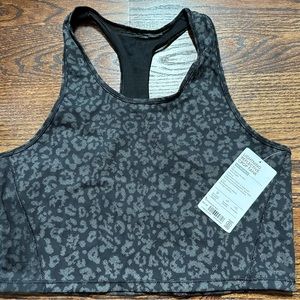 Athleta Lightning Reflective Crop Tank - NWT - Large